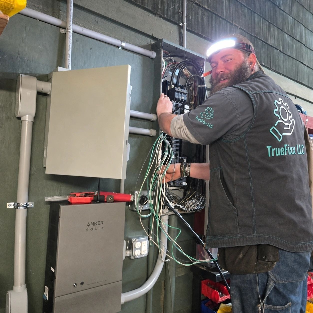 Commercial electrical repairs and lighting